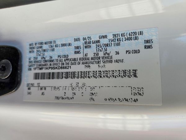 2025 FORD F150