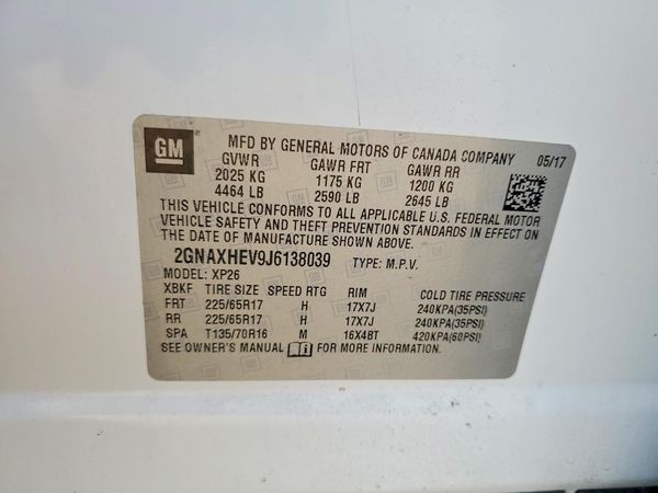 2018 CHEVROLET EQUINOX LS