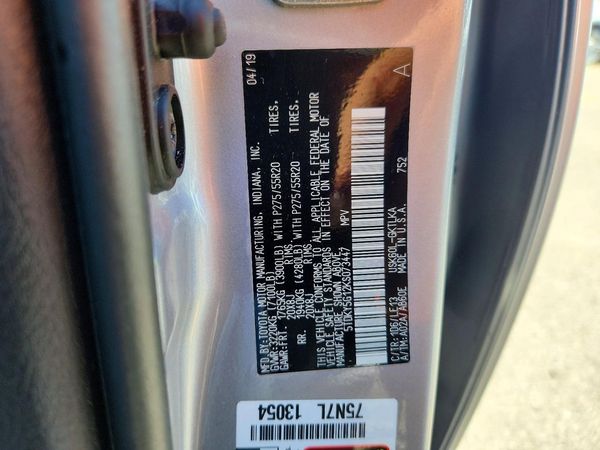 2019 TOYOTA SEQUOIA Limited