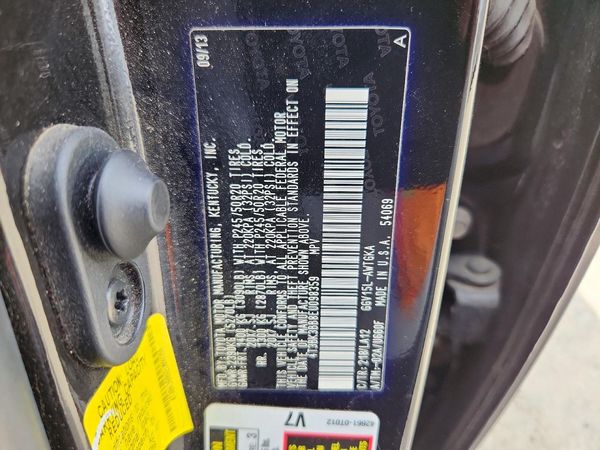 2014 TOYOTA VENZA XLE