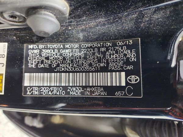2013 TOYOTA PRIUS