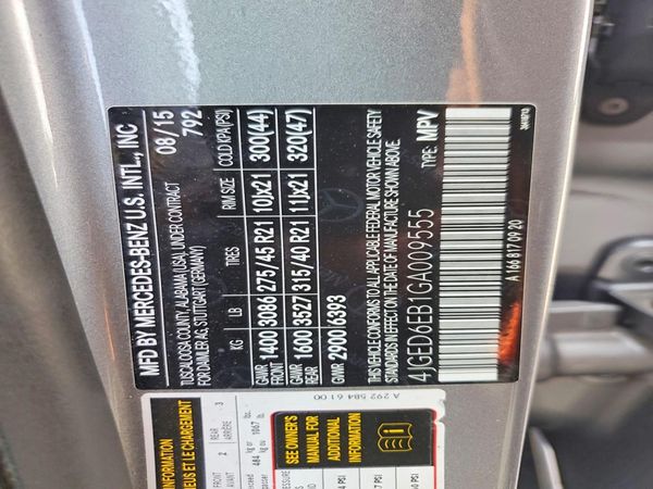 2016 MERCEDES-BENZ GLE COUPE GLE450