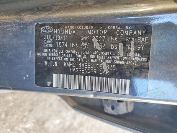 2012 HYUNDAI ACCENT
