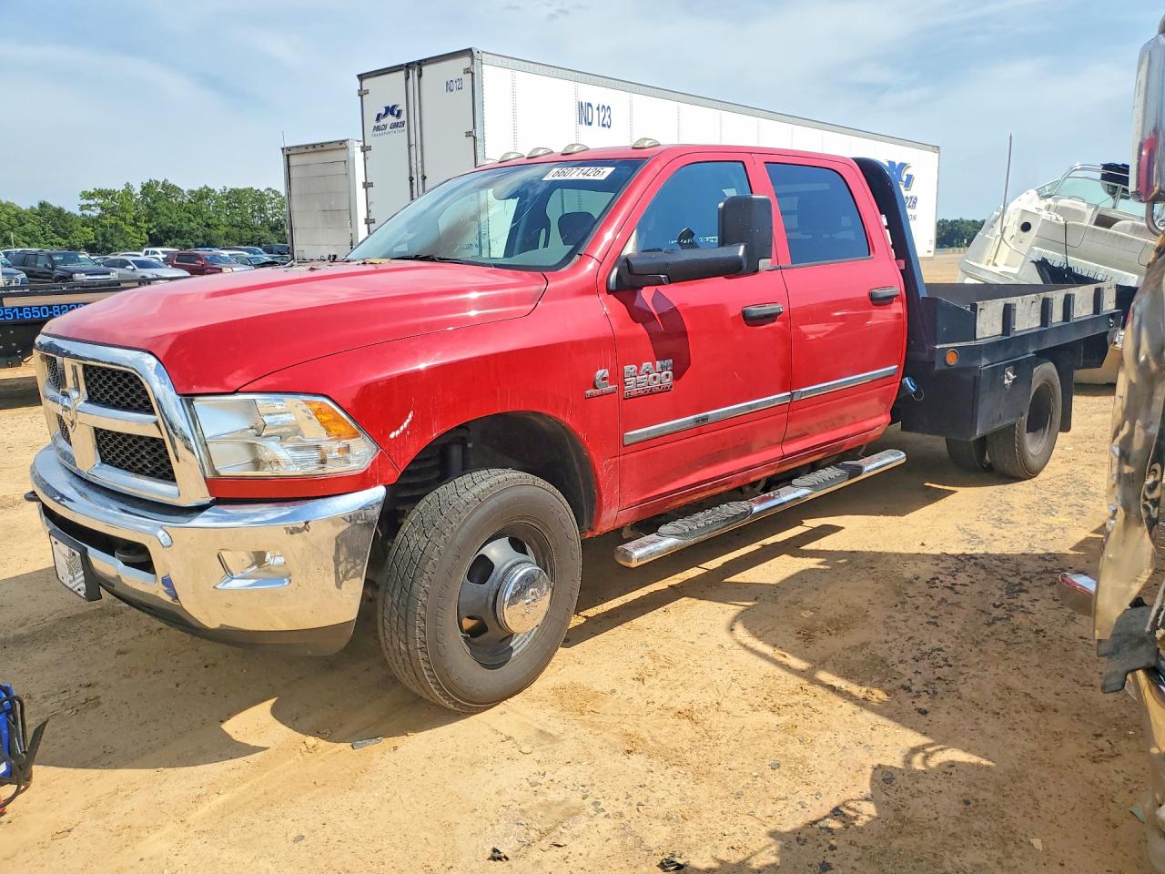 2018 RAM 3500 CREW CAB CHASSIS 4X4
