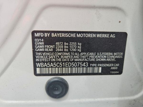 2014 BMW 528