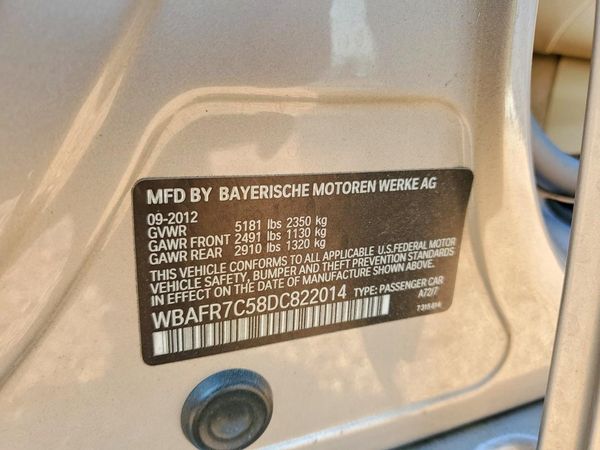 2013 BMW 535