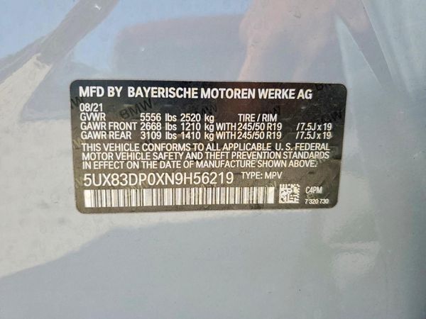2022 BMW X3