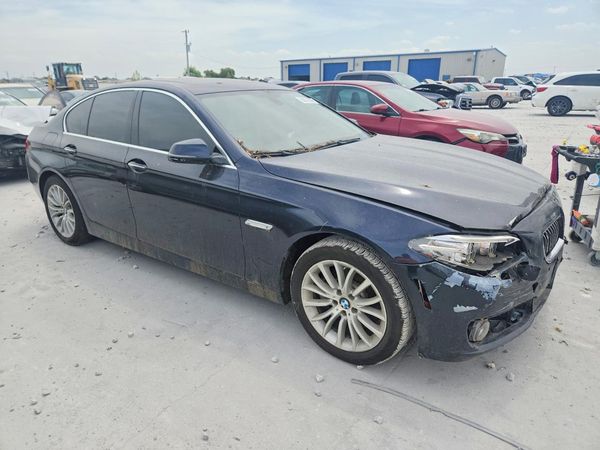 2015 BMW 5 SERIES — Passenger 3/4