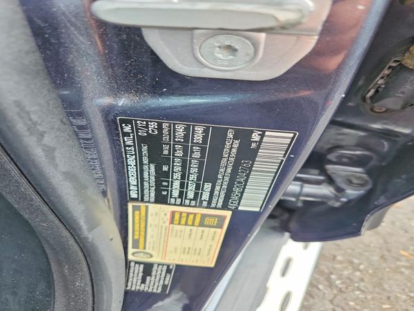 2012 MERCEDES-BENZ ML ML350 4-MATIC