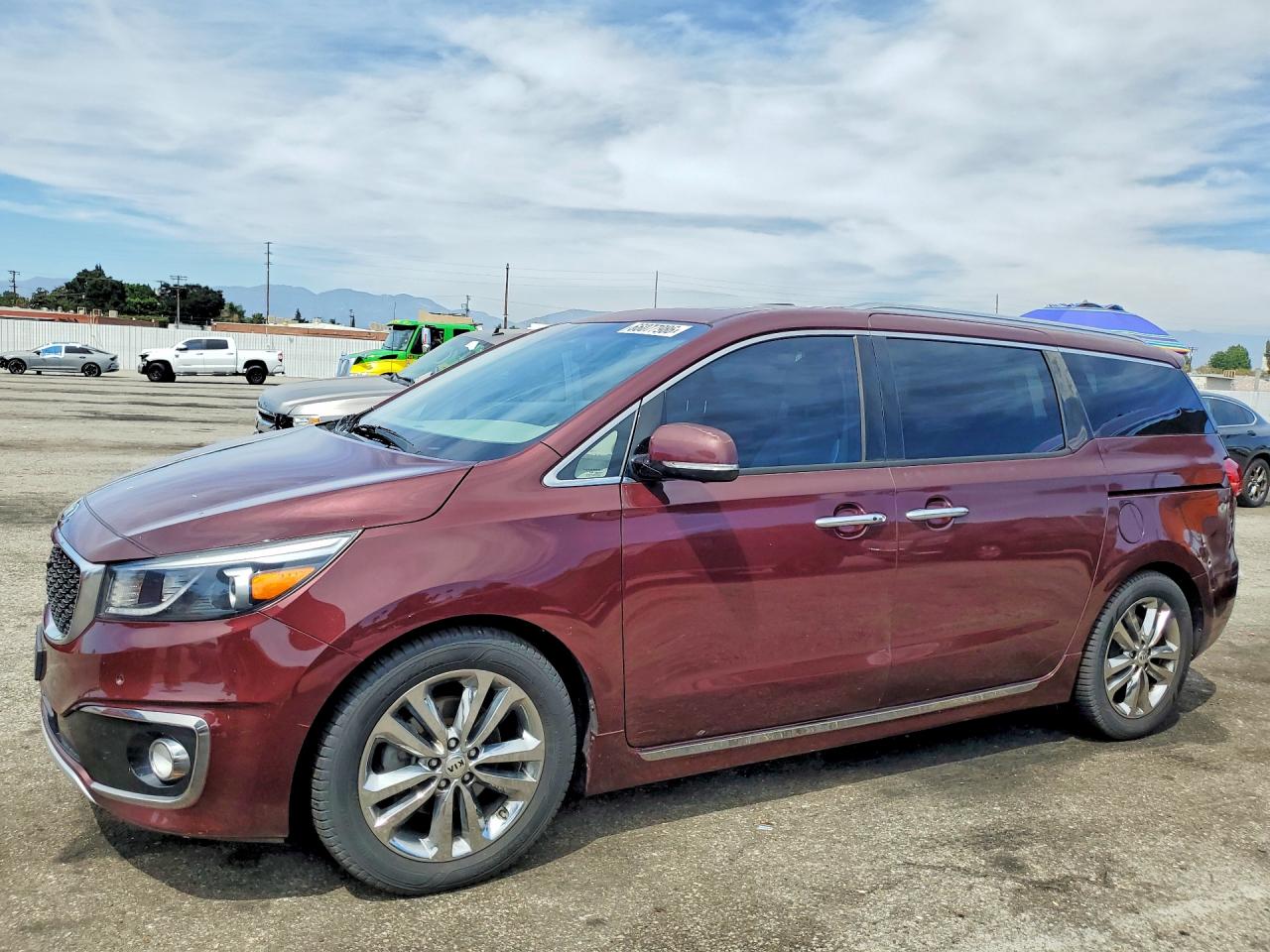 2016 KIA SEDONA SXL - High level