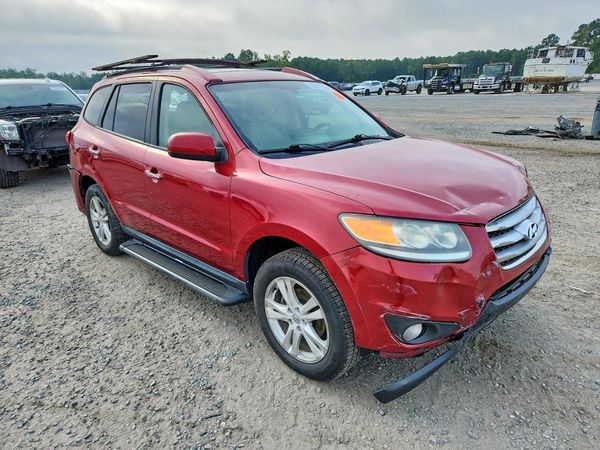 2012 HYUNDAI SANTA FE L TOP (High) — Passenger 3/4