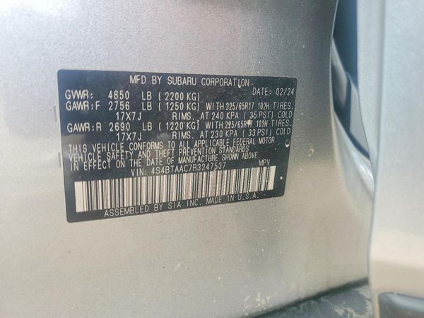 2024 SUBARU OUTBACK