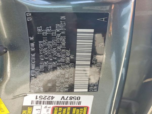 2013 TOYOTA SIENNA