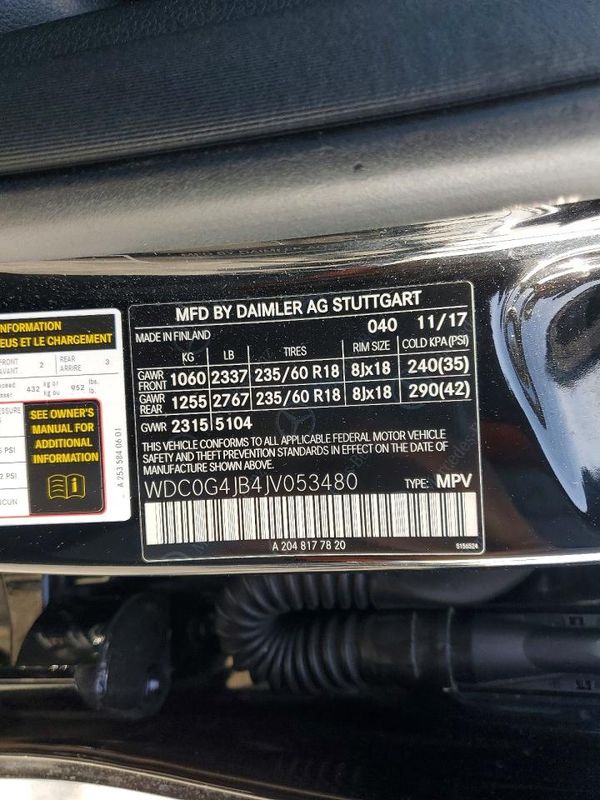 2018 MERCEDES-BENZ GLC GLC300