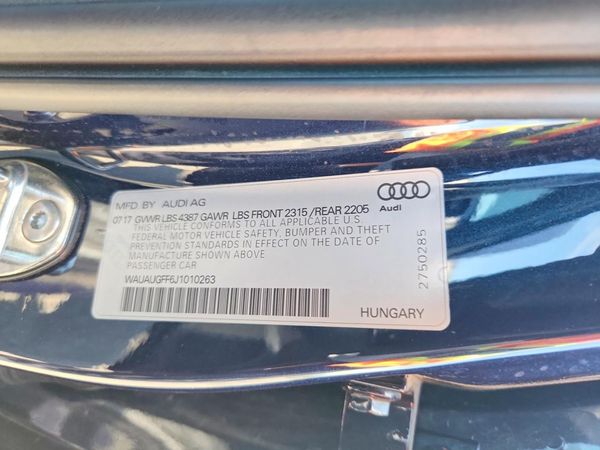 2018 AUDI A3
