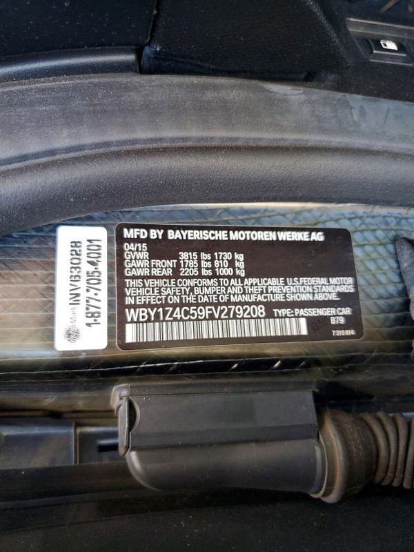 2015 BMW I3