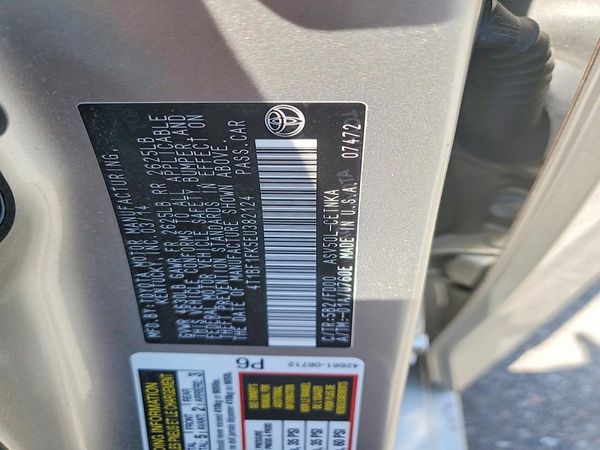 2014 TOYOTA CAMRY