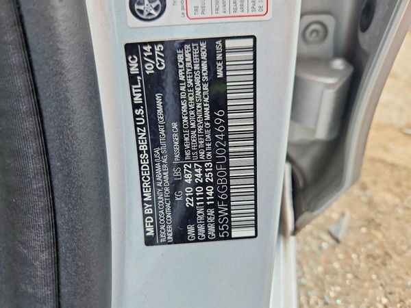 2015 MERCEDES-BENZ C
