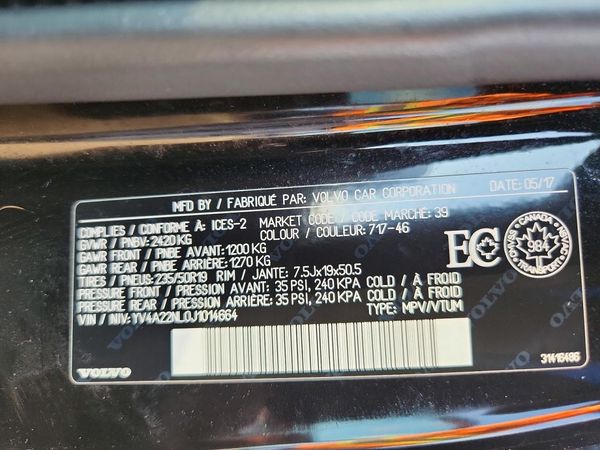 2018 VOLVO V90 CROSS COUNTRY Inscription