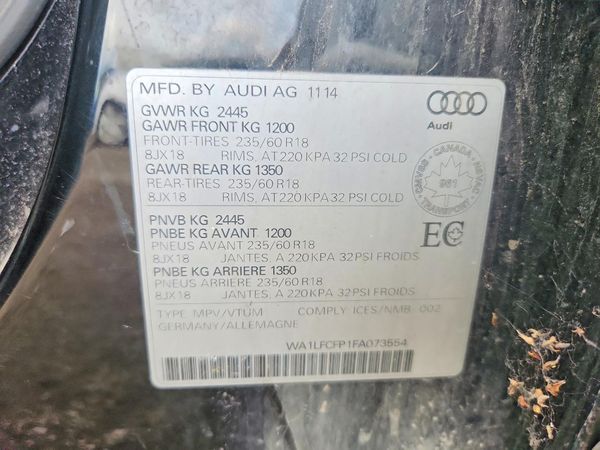 2015 AUDI Q5 Premium Plus