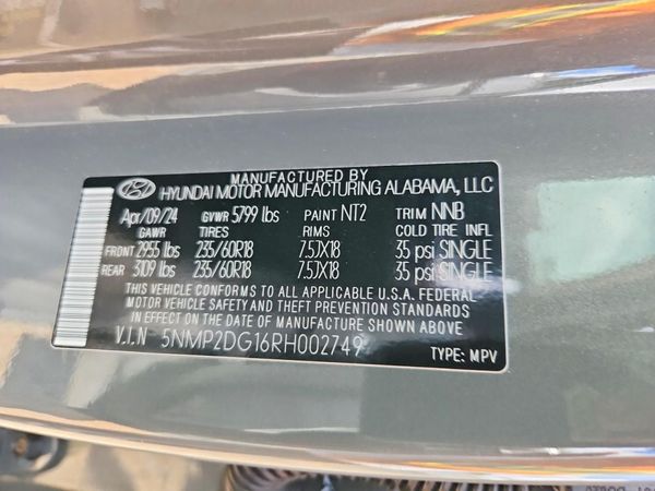 2024 HYUNDAI SANTA FE SEL
