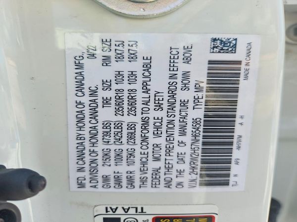 2022 HONDA CR-V