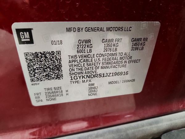 2018 CADILLAC XT5 Luxury