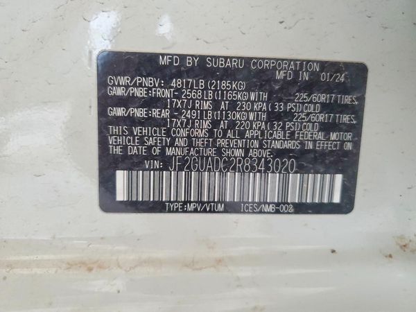 2024 SUBARU CROSSTREK Premium