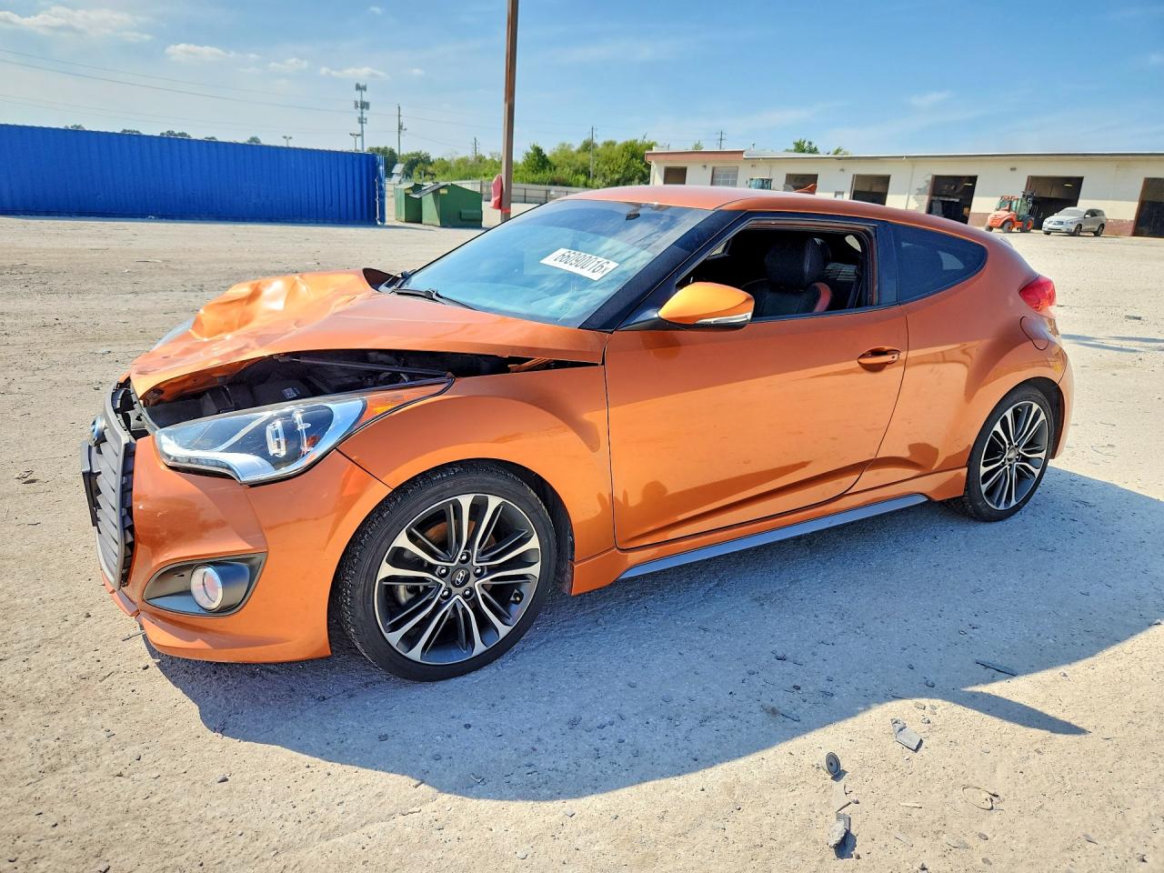 2016 HYUNDAI VELOSTER — Front 3/4