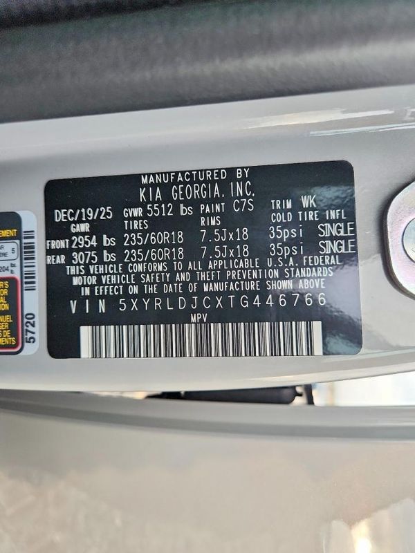 2026 KIA SORENTO S