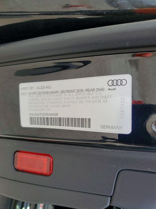2021 AUDI A5 quattro Premium