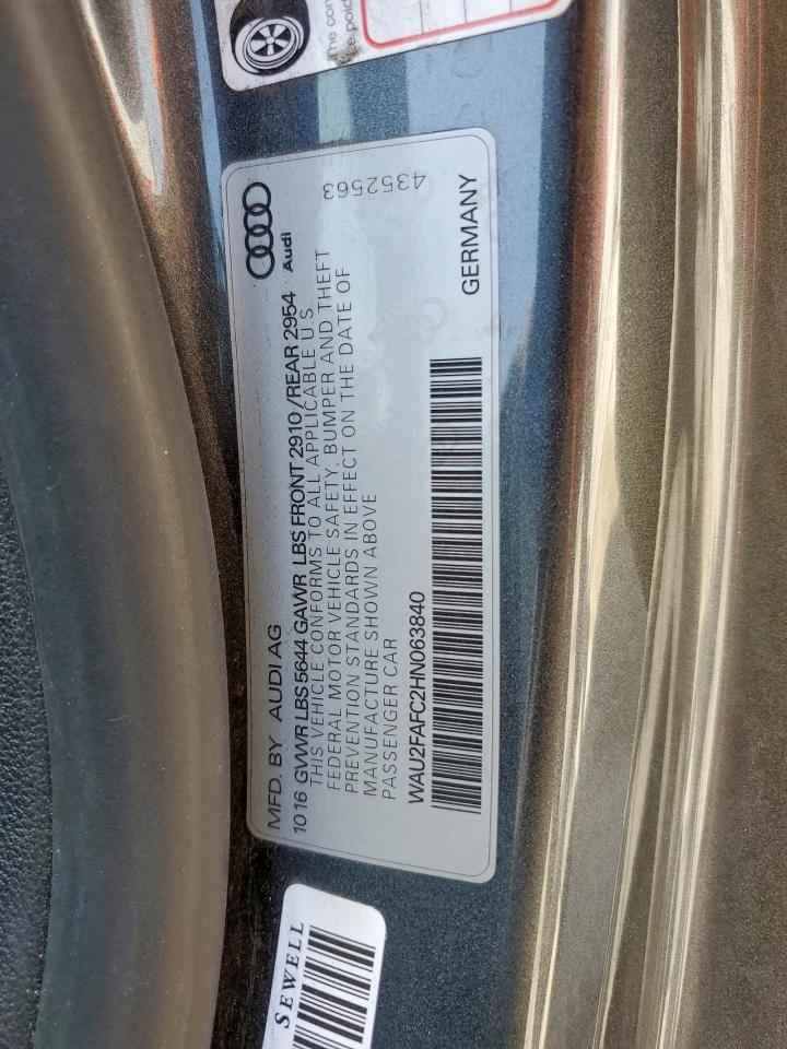 2017 AUDI S7 quattro Prestige