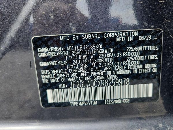 2024 SUBARU CROSSTREK