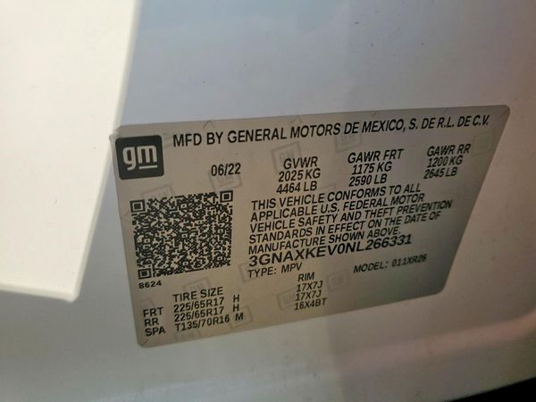 2022 CHEVROLET EQUINOX