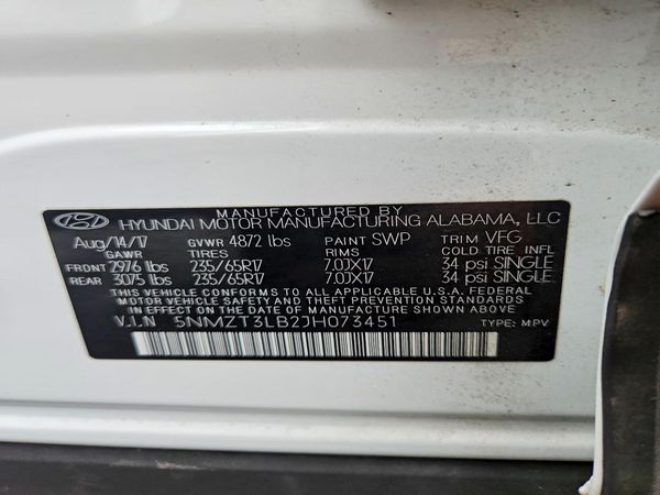 2018 HYUNDAI SANTA FE Sport Base