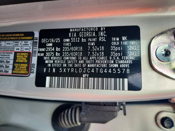 2026 KIA SORENTO