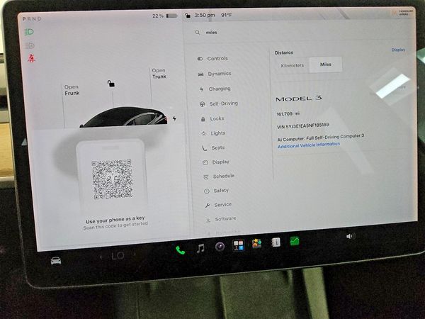 2022 TESLA MODEL 3