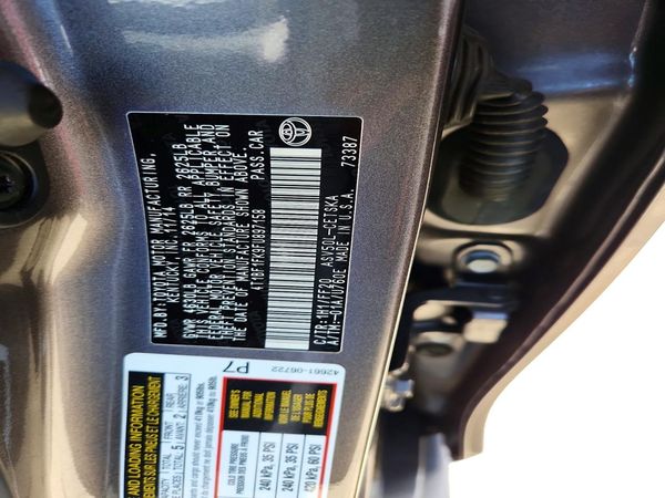 2015 TOYOTA CAMRY — VINS
