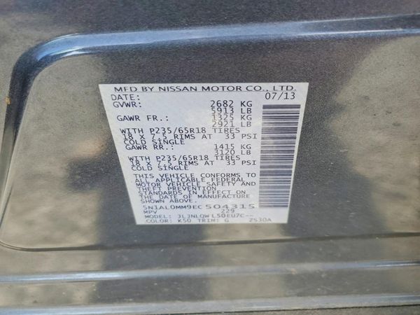 2014 INFINITI QX60