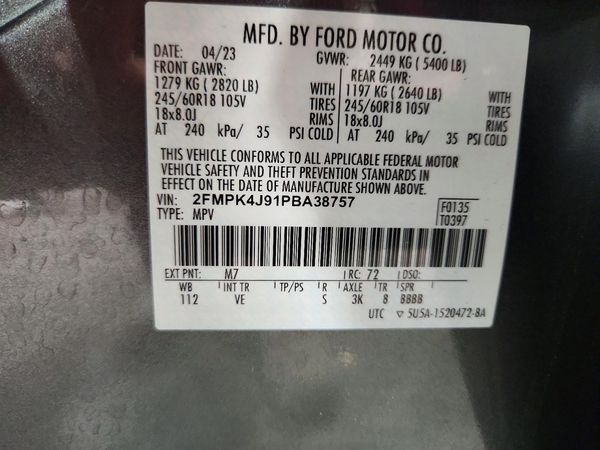 2023 FORD EDGE