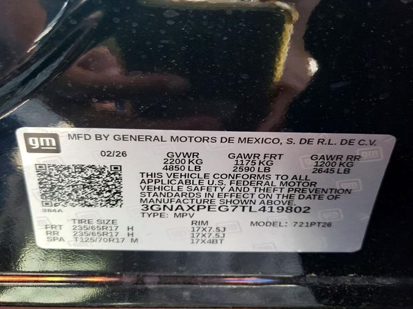 2026 CHEVROLET EQUINOX
