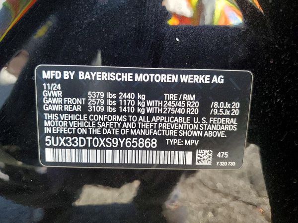 2025 BMW X4