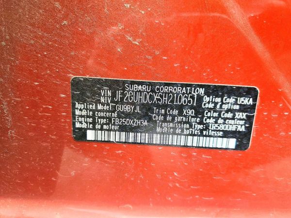 2025 SUBARU CROSSTREK Premium