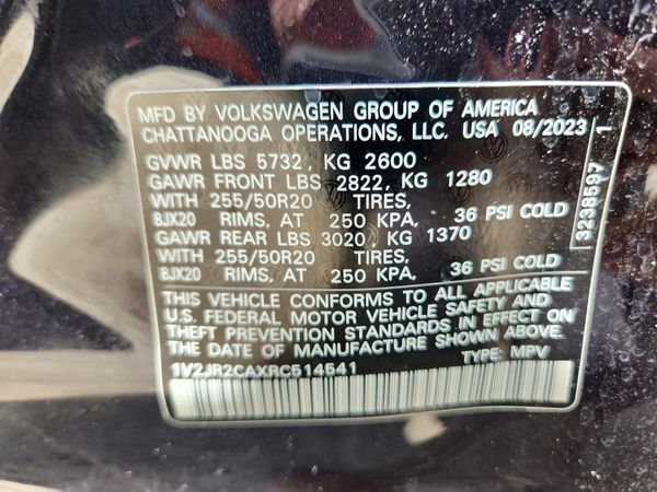 2024 VOLKSWAGEN ATLAS