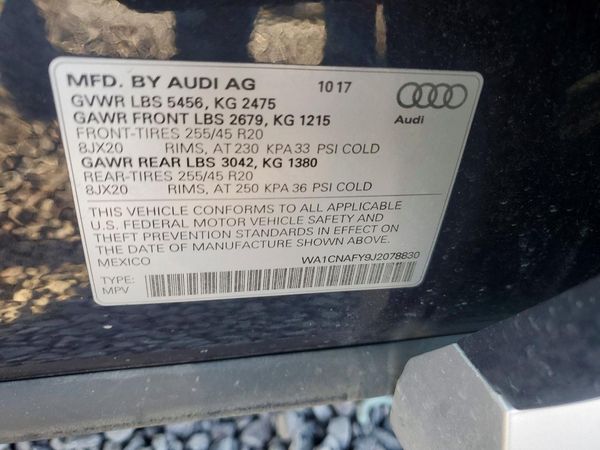 2018 AUDI Q5 quattro Prestige