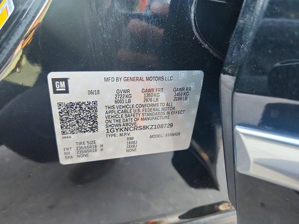 2019 CADILLAC XT5