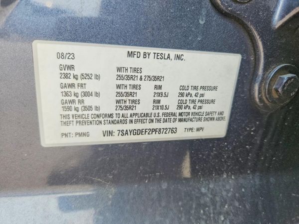 2023 TESLA MODEL Y