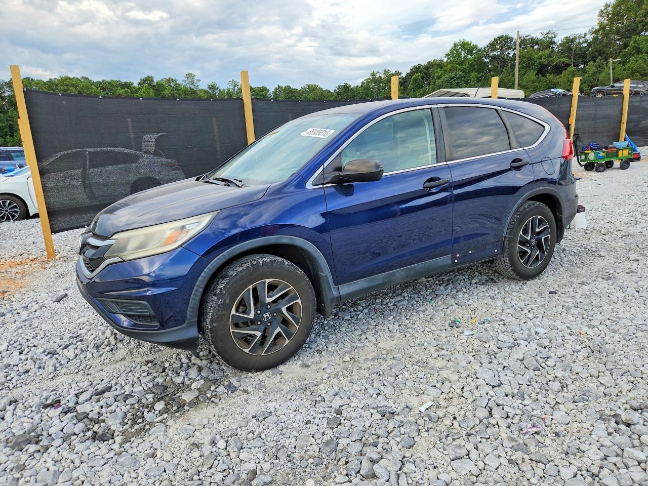 2016 HONDA CRV SE — Front 3/4