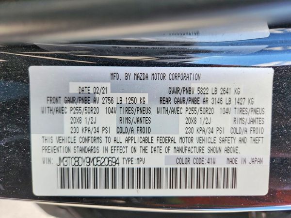 2021 MAZDA CX-9