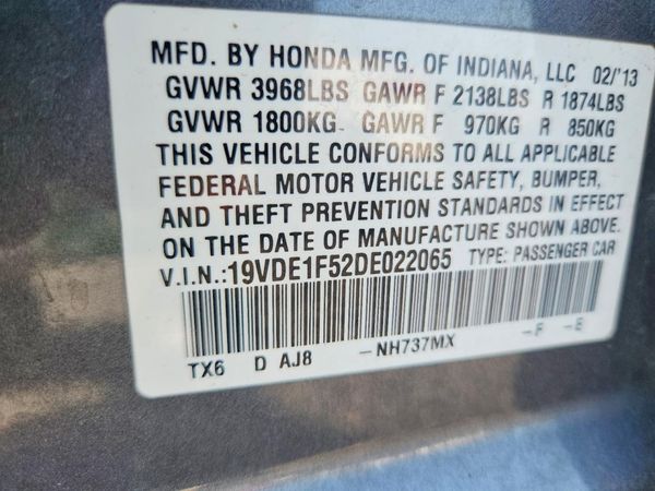 2013 ACURA ILX